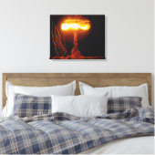 De Knothole van de Bevordering van de verrichting, Canvas Afdruk (Insitu (Slaapkamer))