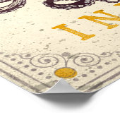 "De knuppige inkerende Tattoo-winkel" Poster (Hoek)