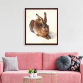 DE KOBBIT ( Jonge Hare ) Canvas Afdruk (Insitu (Woonkamer))