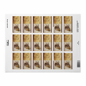 DE KOBBIT ( Jonge Hare ) Etiket (Full Sheet)