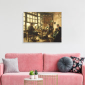 De kobblers, 1880 canvas afdruk (Insitu (Woonkamer))
