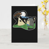 De koe is door buitenlanders gestolen kaart (Gele Bloem)