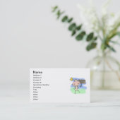 De koe las Meer Boeken Visitekaartje (Staand voorkant)