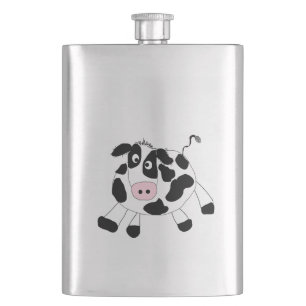 De Koe van het boerderij Heupfles