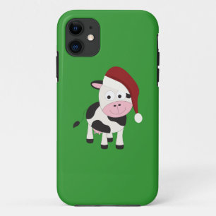 De koe van Kerstmis iPhone 11 Hoesje