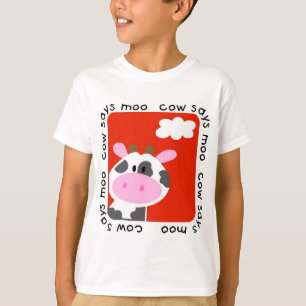 De koe zegt Moo T-shirts en Giften