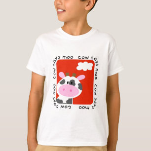 De koe zegt Moo T-shirts en Giften
