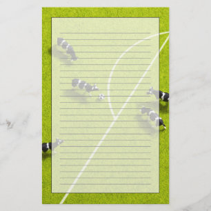 De koeien die voetbal spelen briefpapier