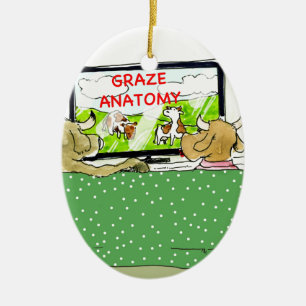 De Koeien Onterechten Grappig Keramisch Ornament