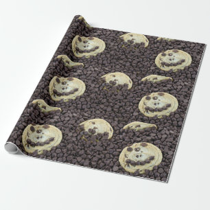 De Koekjes van de Chocoladeschilfer Cadeaupapier