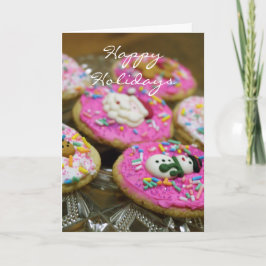 De Koekjes van de vakantie Feestdagen Kaart