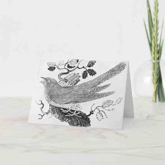 De koekoek kaart (Voorkant)