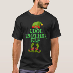 De Koel Brother Elf Matching Kerstgroep Deel T-shirt