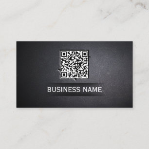 De koele Code QR bedt Donker Visitekaartje in