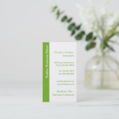 De koele Groene Visitekaartjes van de Makelaar in (Staand voorkant)