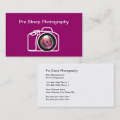 De koele Professionele Visitekaartjes van de (Voorkant / Achterkant)