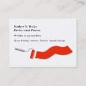 De koele Visitekaartjes van de Schilder (Achterkant)