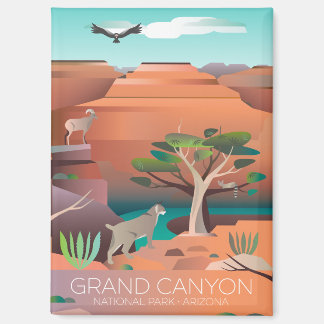 De koelkastmagneet van het Grand Canyon National P Magneet