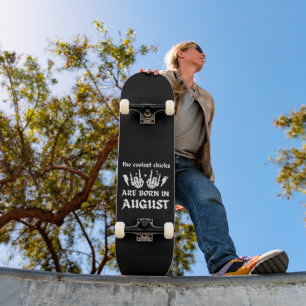 DE KOELSTE CHICKS ZIJN GEBOREN OP DE OOGSTVERVANGI SKATEBOARD