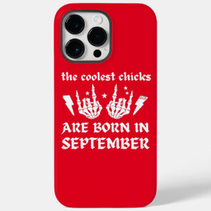 DE KOELSTE CHICKS ZIJN GEBOREN OP DE verjaardag VA Case-Mate iPhone 14 Pro Max Hoesje