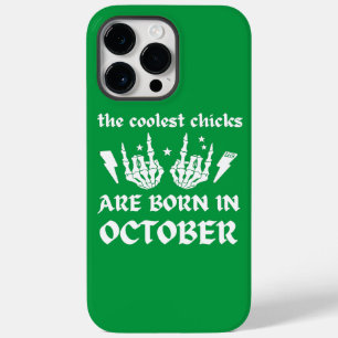 DE KOELSTE CHICKS ZIJN GEBOREN OP OKTOBER - verjaa Case-Mate iPhone 14 Pro Max Hoesje