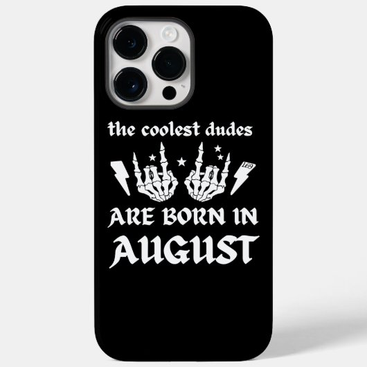 DE KOELSTE DUIDEN ZIJN GEBOREN IN AUGUSTUS Case-Mate iPhone CASE (Achterkant)