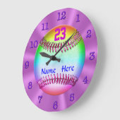 De koelste Gepersonaliseerde sloten van de Softbal Grote Klok (Hoek)