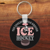 De koelste meisjes rondom de ijskap sleutelhanger (Voorkant)