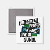 De koelste mensen op aarde leven in soonne magneet (Voorkant / Achterkant)