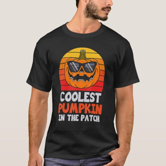 De koelste pompoen in de pap halloween jongens mei t-shirt (Voorkant)