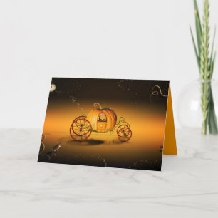 De koets van Avond voor Allerheiligen - Kaart