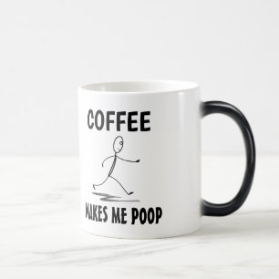 De koffie maakt me Achterschip, de Mok van de