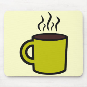 De koffie-Muismat Muismat