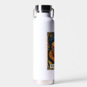 De koffie tarot waterfles (Voorkant)