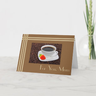 De Koffie van de Dag van moeders Kaart