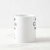 De Koffie van het tussenvoegsel om de Citaat van d Koffiemok (Center)
