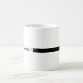 De koffiebar koffiemok (Center)