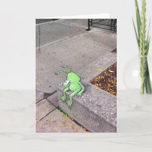 de koffiepauze van sluggo kaart