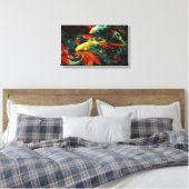 De Koi Canvas Afdruk (Insitu (Slaapkamer))
