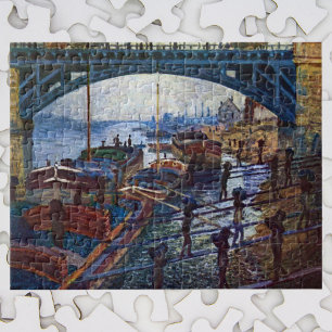 De kolenmannen van Claude Monet Legpuzzel
