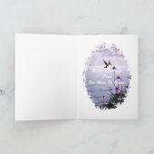 De Kolibrie van Pasen bloeit Kaart (Binnen)