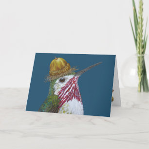 De kolibries van de kolibrie kaart