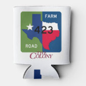 De kolonie, TX, FM 423 en Texas Longhorn Koelbox Blikjeskoeler (Voorkant)