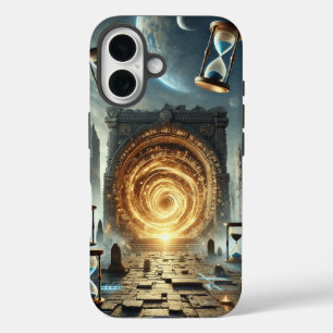 De kolossale poort van de tijd iPhone 16 hoesje