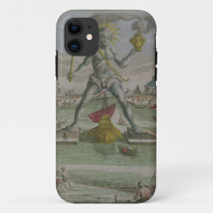 De Kolossus van Rhodos, detail van het beeld dat s iPhone 11 Hoesje