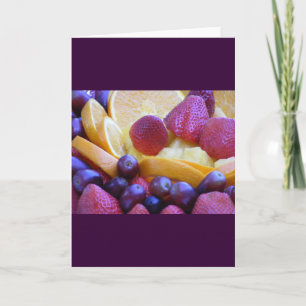 De Kom van het fruit Kaart