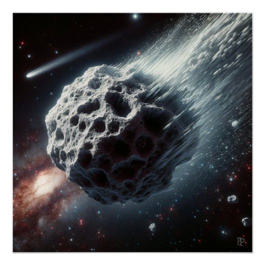 De komeet perfect poster (Voorkant)