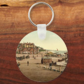 De komst van Bournemouth Harbour, Dorset, Engeland Sleutelhanger (Achterkant)