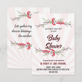 De komst van je kleine wonder vieren! kaart