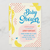 De komst van je kleine wonder vieren! kaart (Voorkant / Achterkant)